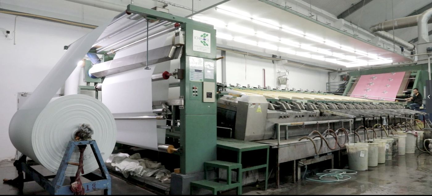 Dyeing and printing workshop